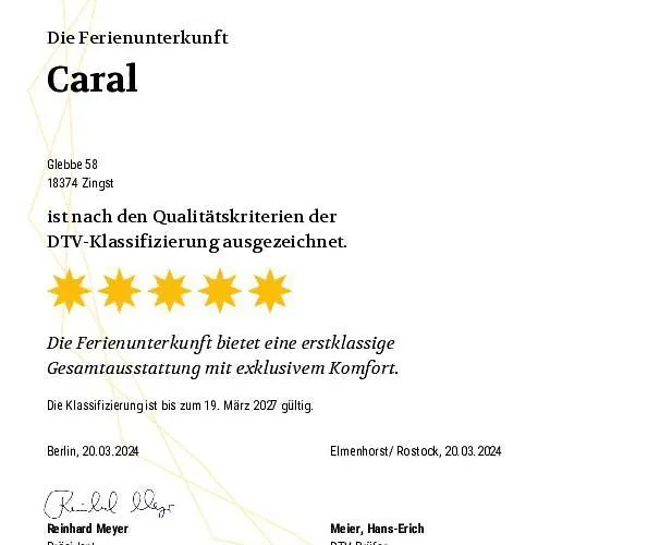 Apartament Caral - Familienferienwohnung In Zingst